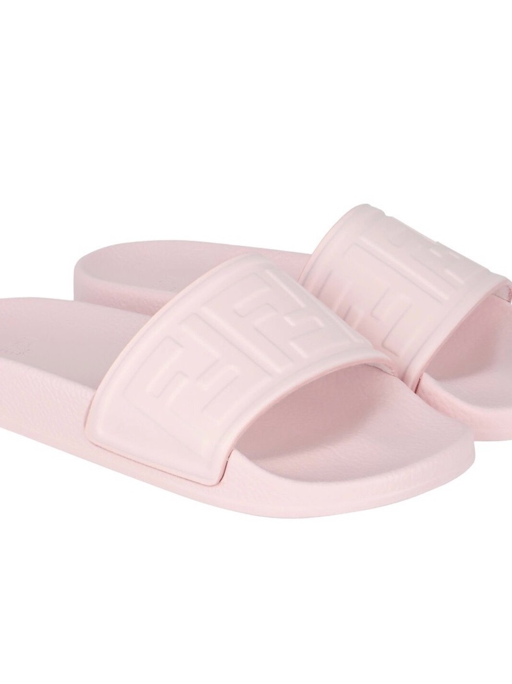Fendi Pink Slide Sandals